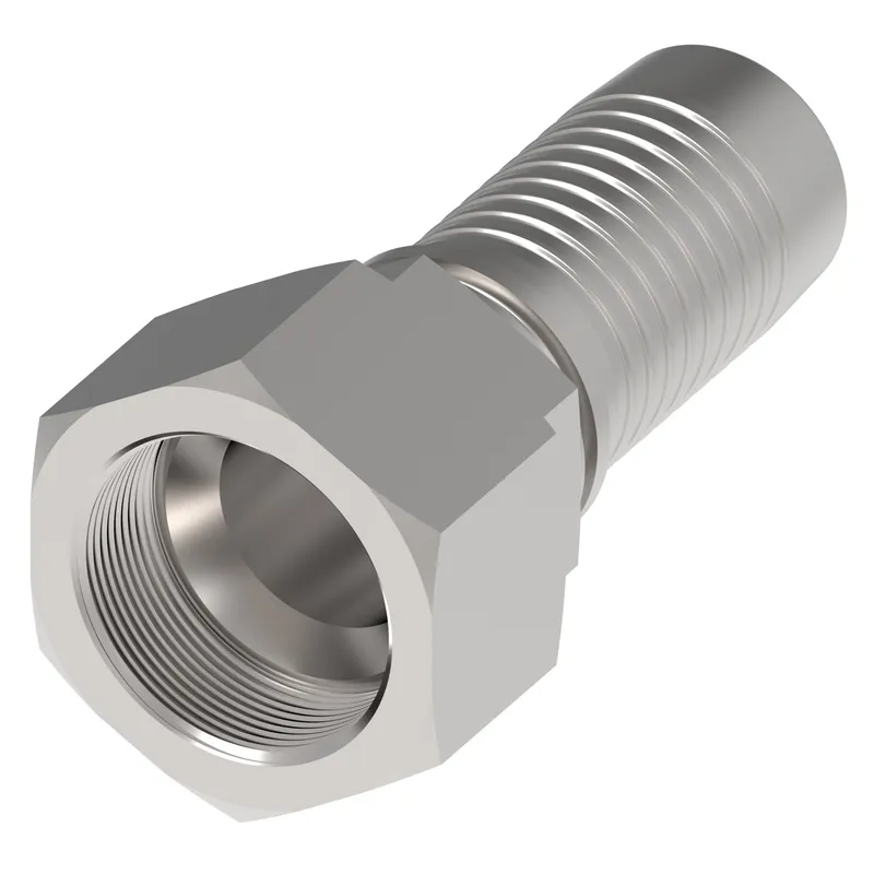 HOSE NIPPLE ASSY,2P/32,JIC-F/32,CS,STR — photo 1 of 4