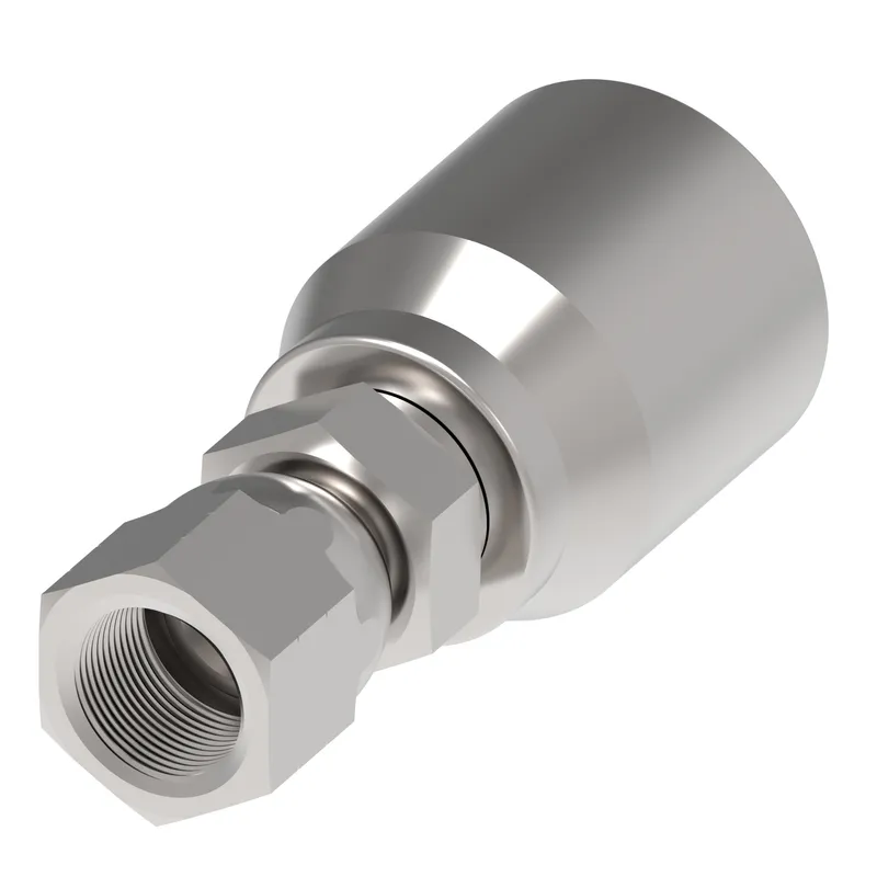 HOSE NIPPLE ASSY,1P/04,JIC-F/04,AN,STR — photo 1 of 3