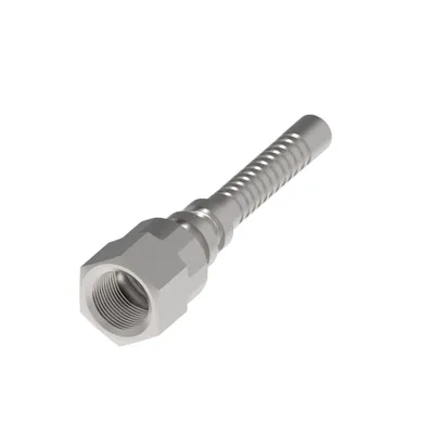 HOSE NIPPLE, 1P/04, JIC-F/04, CS, STR