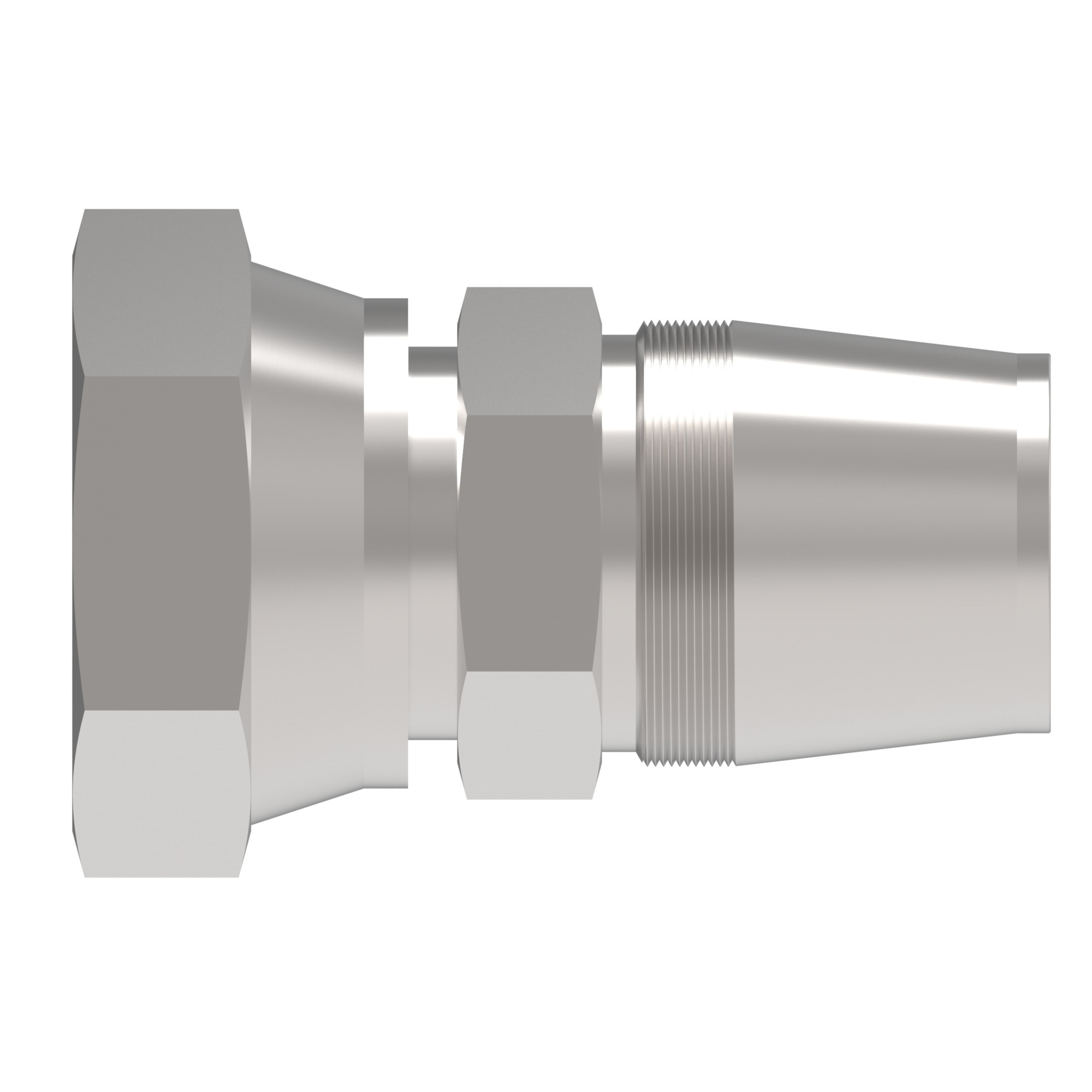HOSE NIPPLE ASSY,1P/16,JIC-F/16,CS,STR — photo 2 of 3