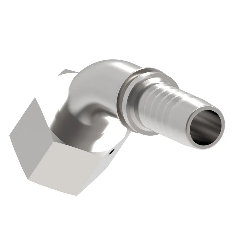 HOSE NIPPLE ASSY,2P/06,JIC-F/08,CS,45D — photo 3 of 4