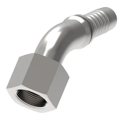 HOSE NIPPLE ASSY,2P/06,JIC-F/08,CS,45D
