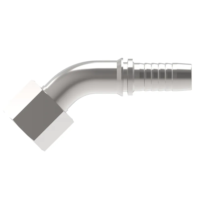 HOSE NIPPLE ASSY,2P/06,JIC-F/08,CS,45D — photo 2 of 4