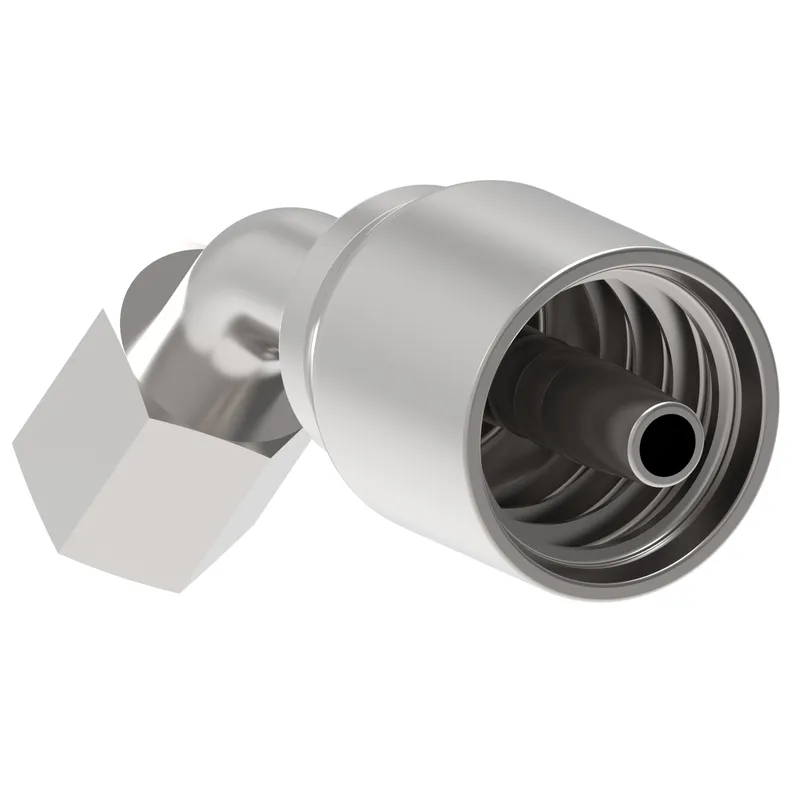 HOSE NIPPLE ASSY,1P/12,JIC-F/12,AN,45D — photo 3 of 3
