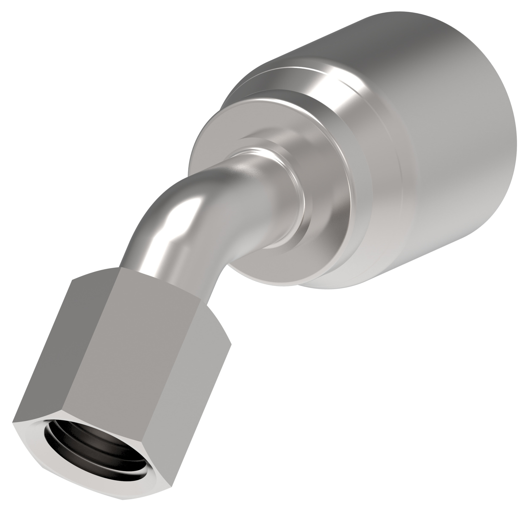 HOSE NIPPLE ASSY,1P/24,JIC-F/24,CS,45D