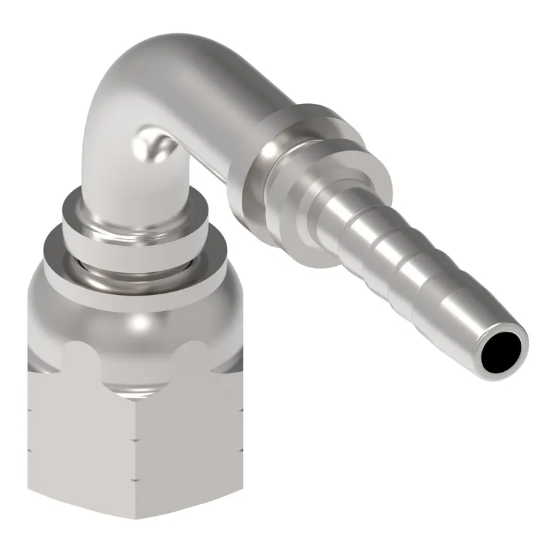 HOSE NIPPLE ASSY,2P/06,JIC-F/06,CS,90D — photo 4 of 4
