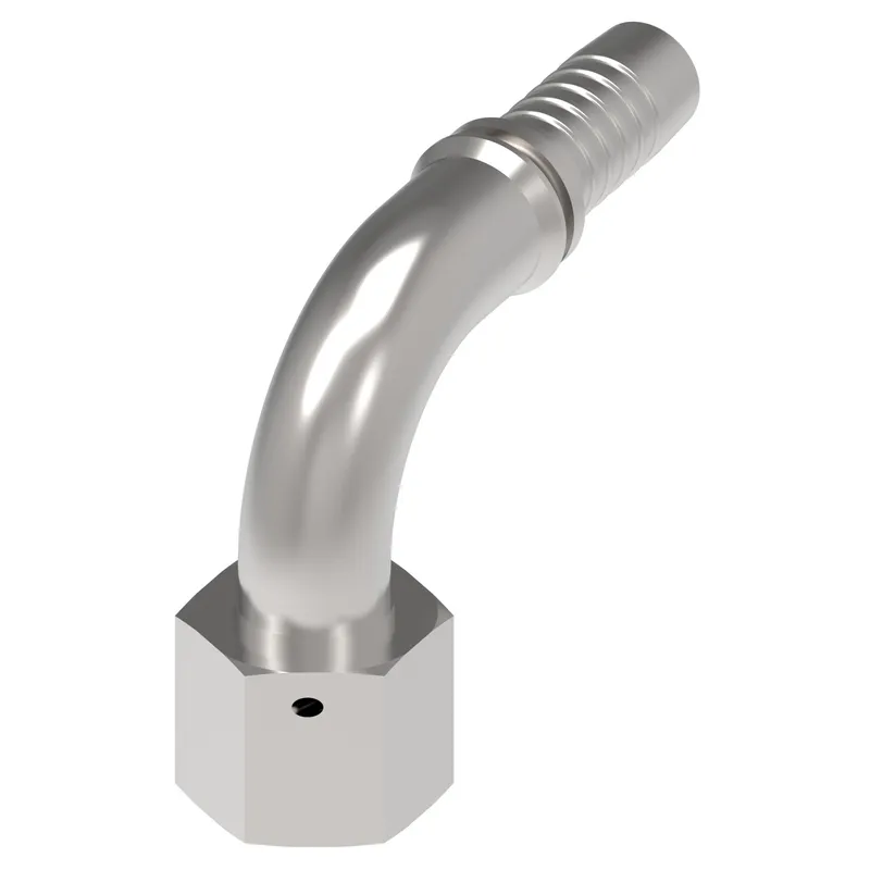 HOSE NIPPLE ASSY,2P/16,JIC-F/16,CS,90D — photo 1 of 4