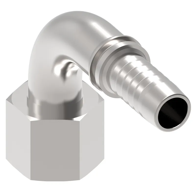 HOSE NIPPLE ASSY,2P/16,JIC-F/16,CS,90D — photo 4 of 4