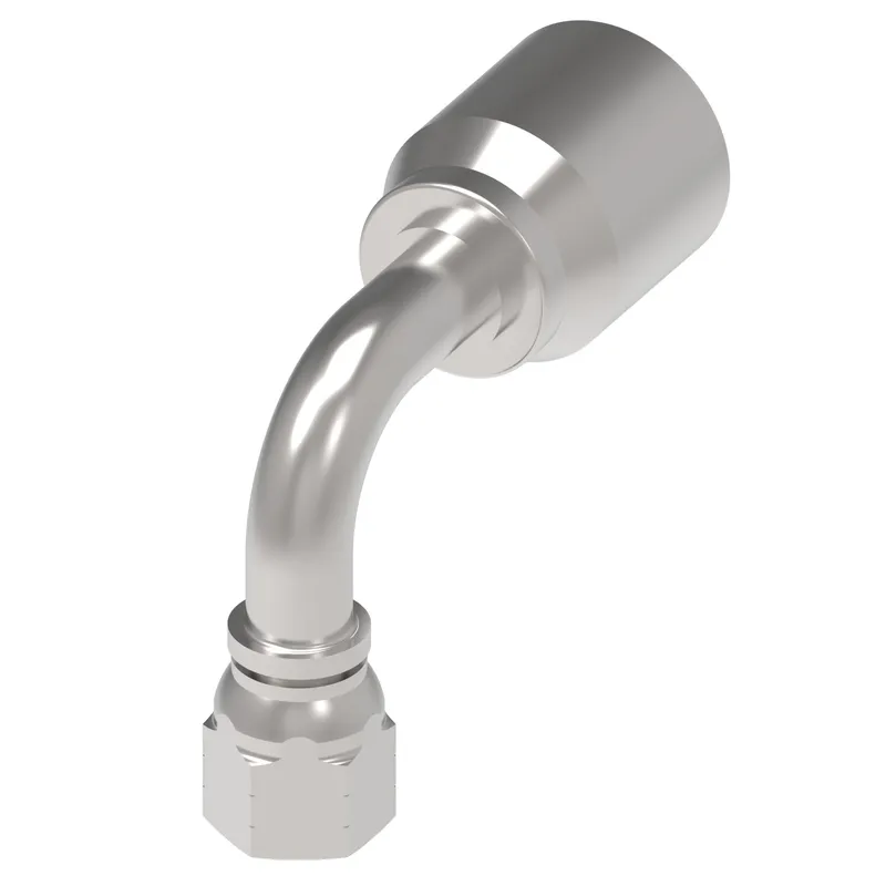 HOSE NIPPLE ASSY,1P/06,JIC-F/06,AN,90D — photo 1 of 3