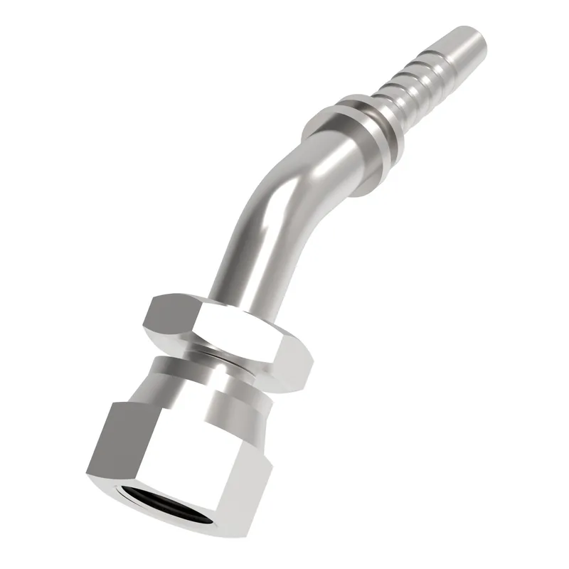 HOSE NIPPLE ASSY,1P/08,KSF-F/22,CS,45D — photo 1 of 4
