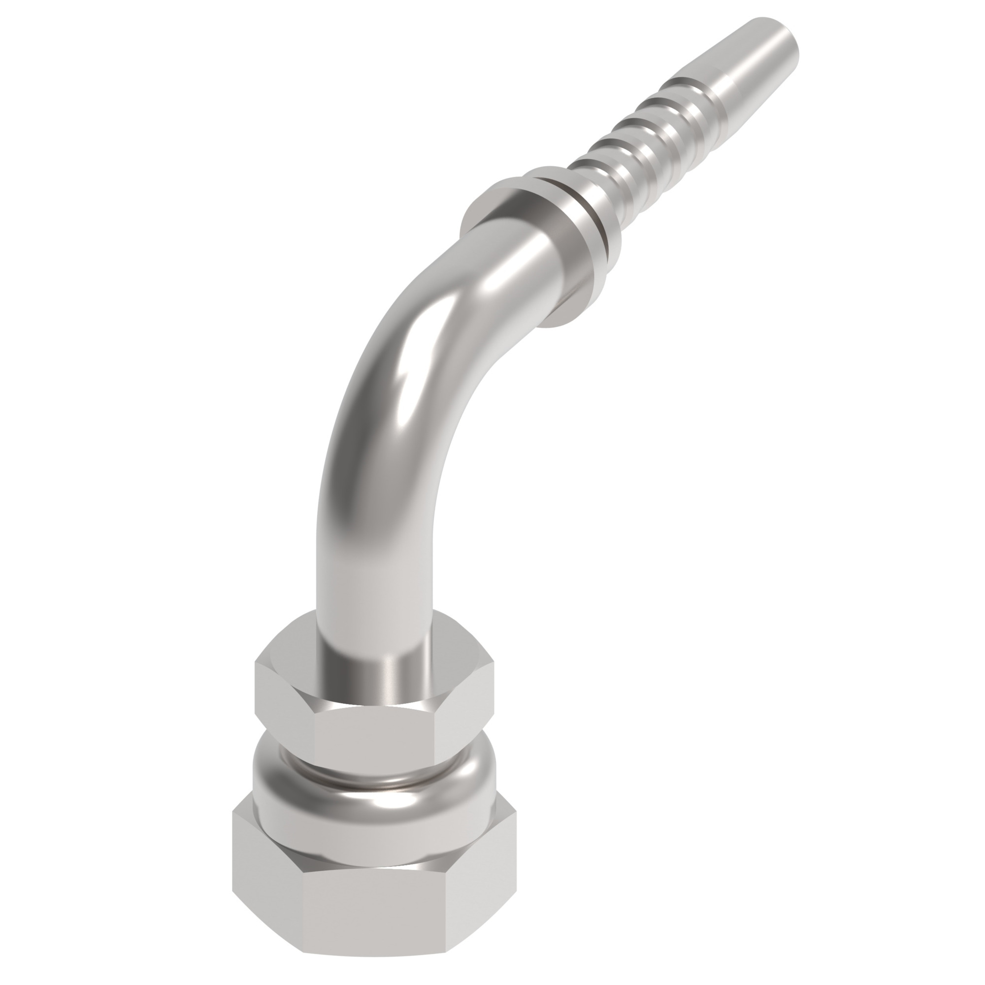 HOSE NIPPLE ASSY,2P/06,KSF-F/20,CS,90D