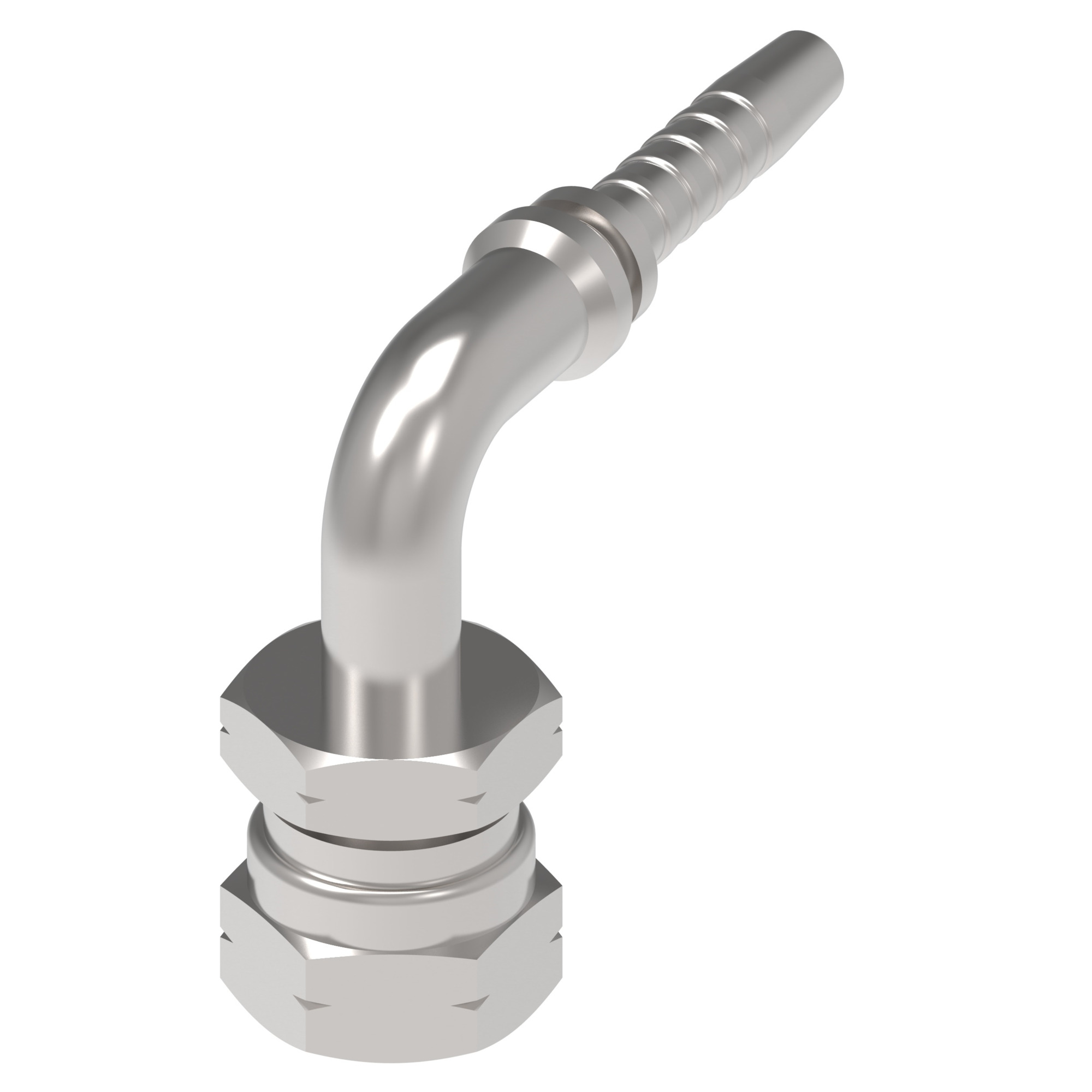 HOSE NIPPLE ASSY,2P/04,JIS-F/06,CS,90D — photo 1 of 4
