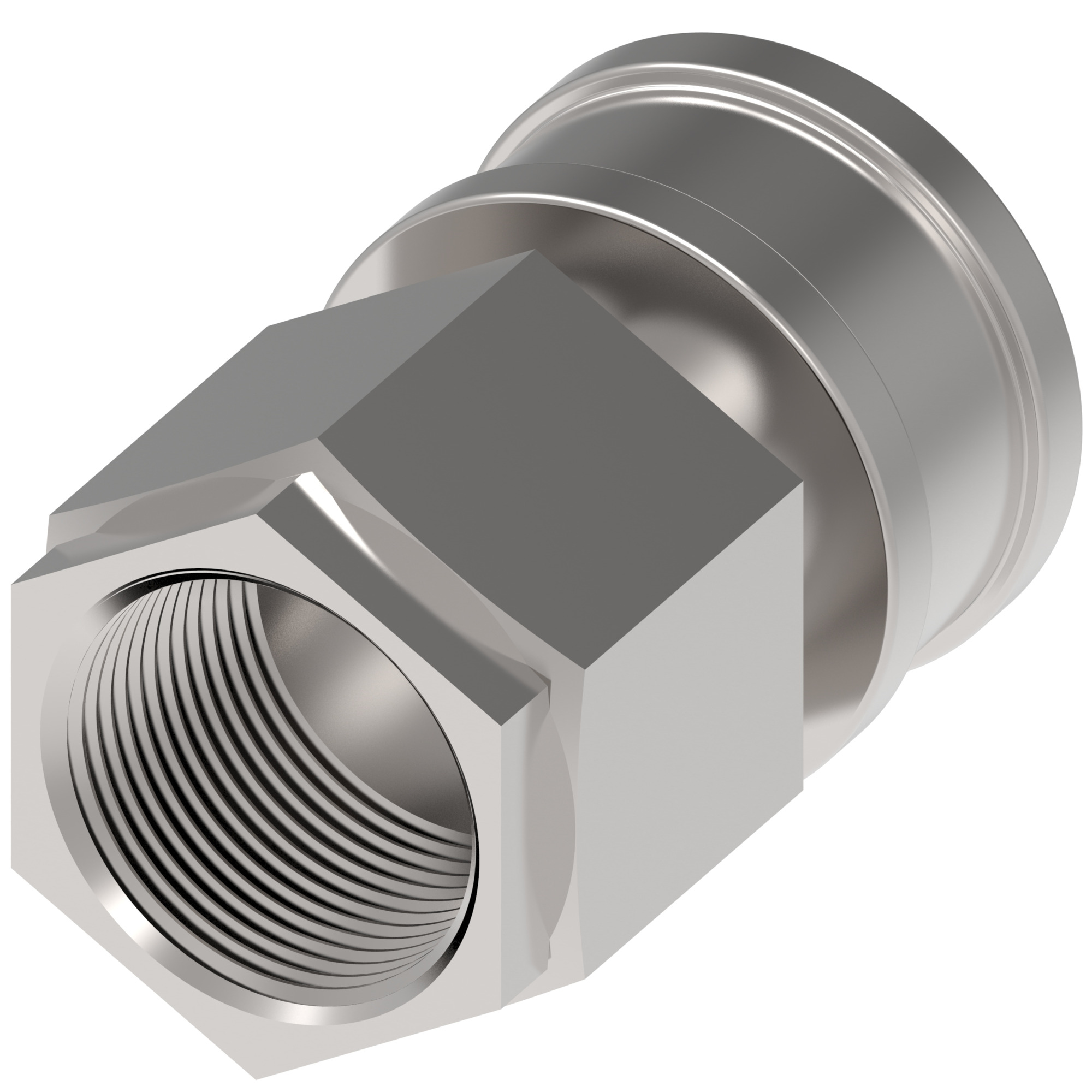 Cplng HK Series FEM STEEL VITON NPTF NV — photo 1 of 3