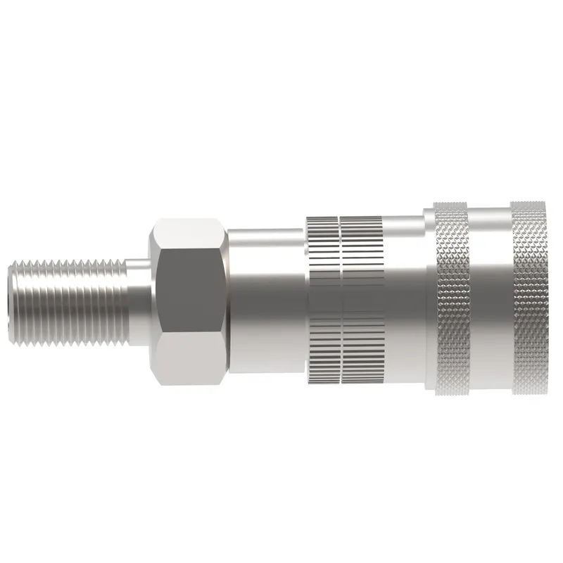 COUPLING,2HKGL,F,1/4,SS,-4MNPT,NBR — photo 2 of 3