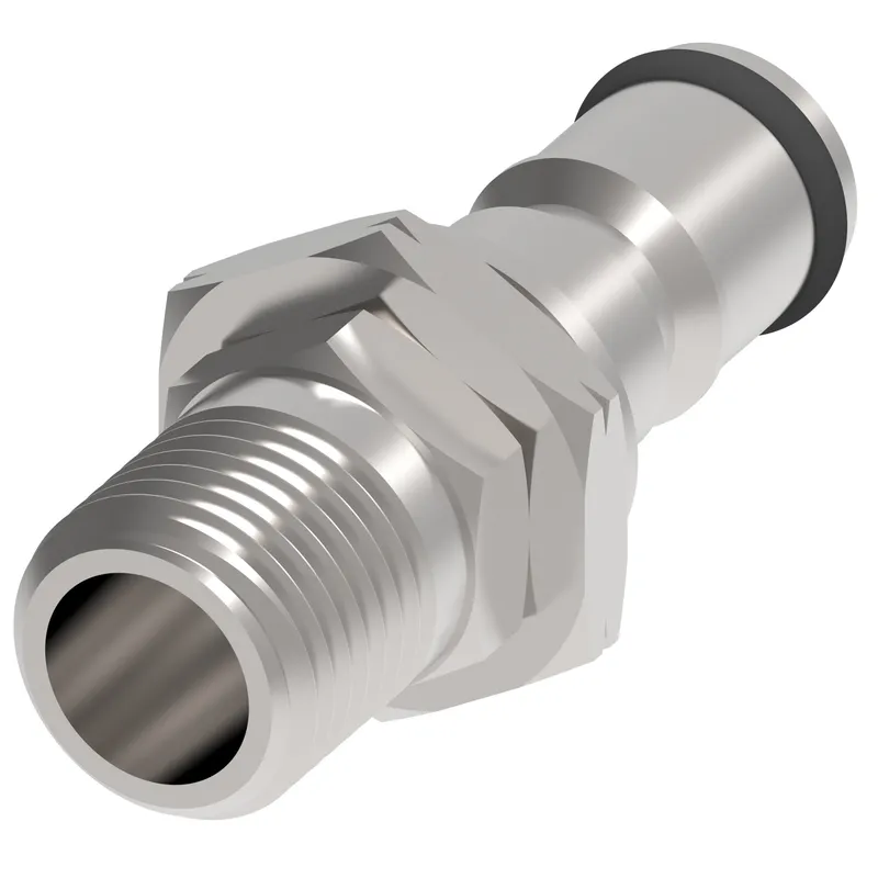 COUPLING,2KIL,M,1/4,SS,-4NPTF,NBR — photo 1 of 3