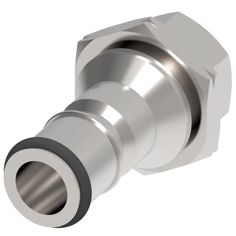 COUPLING,2HKGL,M,1/4,SS,-4NPT,EPDM — photo 1 of 3