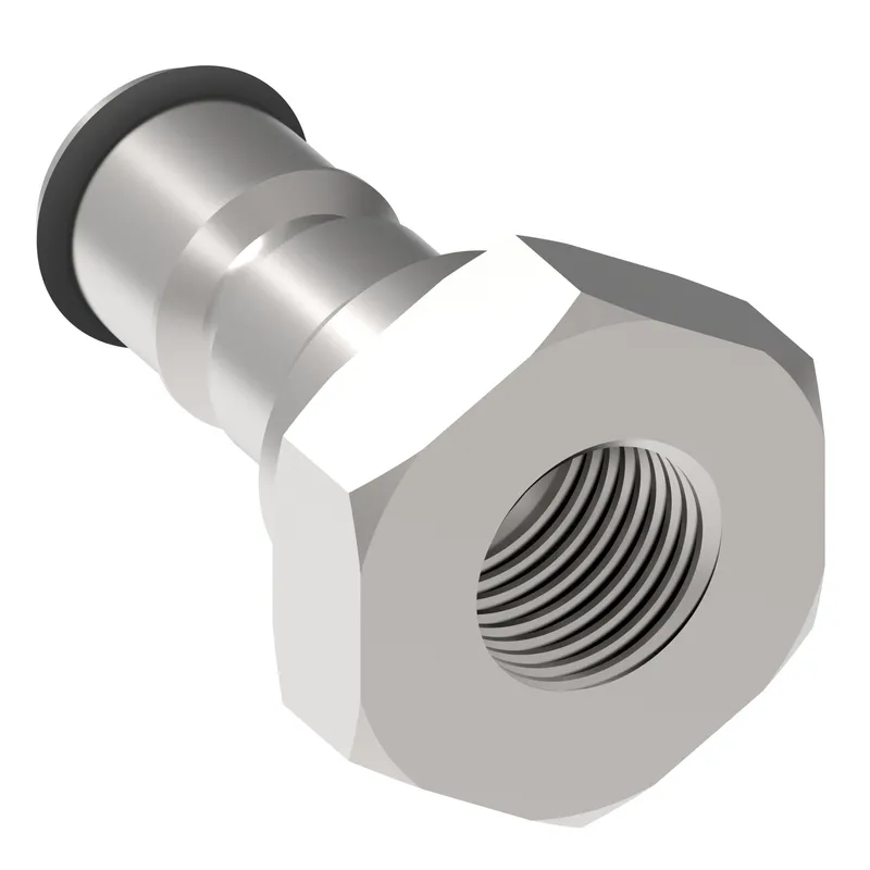 COUPLING,2HKGL,M,1/4,SS,UNF,NBR — photo 3 of 3