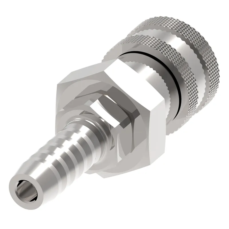 Cplng 2RL SERIES Female STEEL SS valve — photo 1 of 3