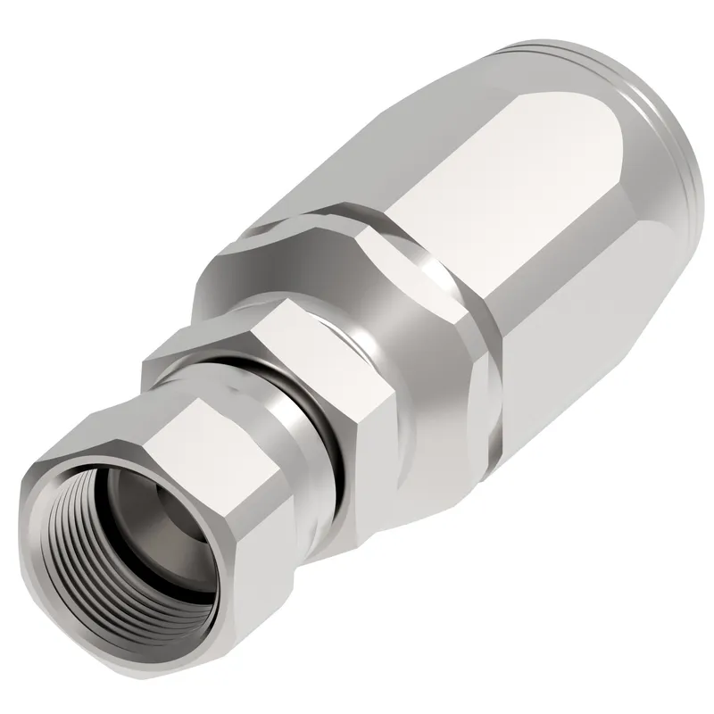 HOSE FTG, 2R/04, JIC-F/04, CS, STR — photo 1 of 4