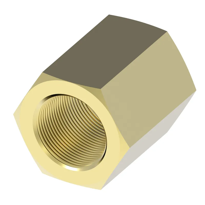 ADPT Inv Brass 100-30208 UNION -08 TUBE — photo 1 of 3