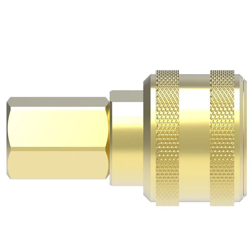 Cplng, 3000 SERIES FEMALE, BRASS — photo 3 of 3