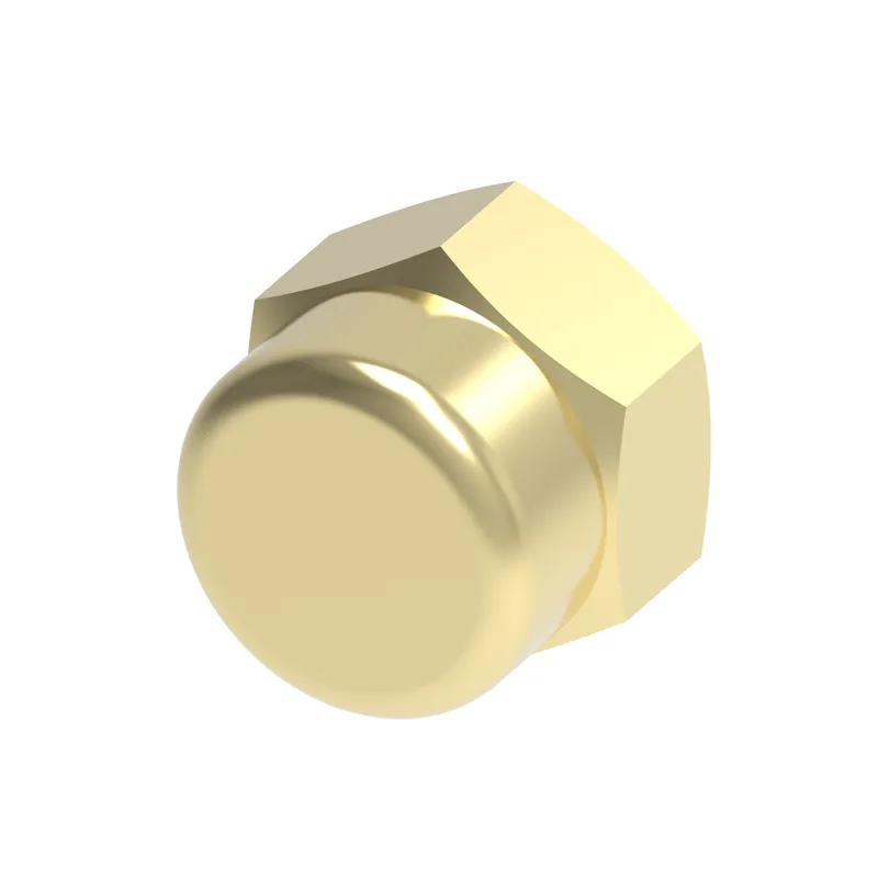 Adptr Brass 1/4 Pipe Cap — photo 1 of 3