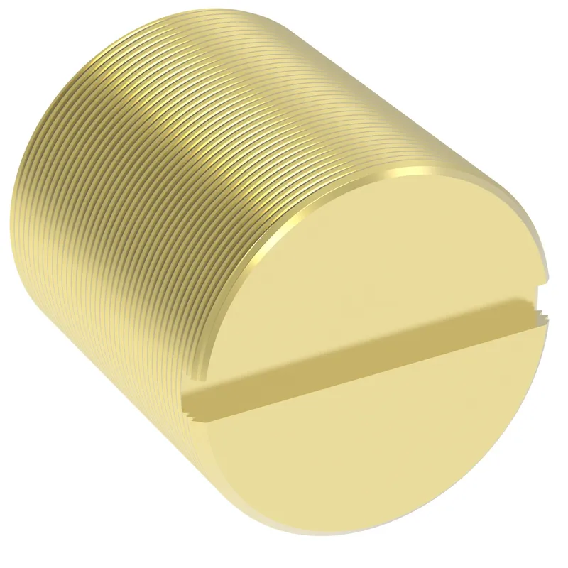 ADAPTER BRASS PIPE PLUG — photo 2 of 3