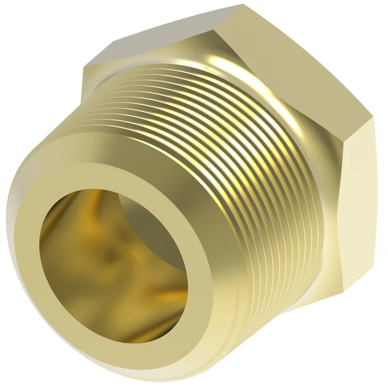 ADAPTER BRASS PIPE PLUG — photo 1 of 3