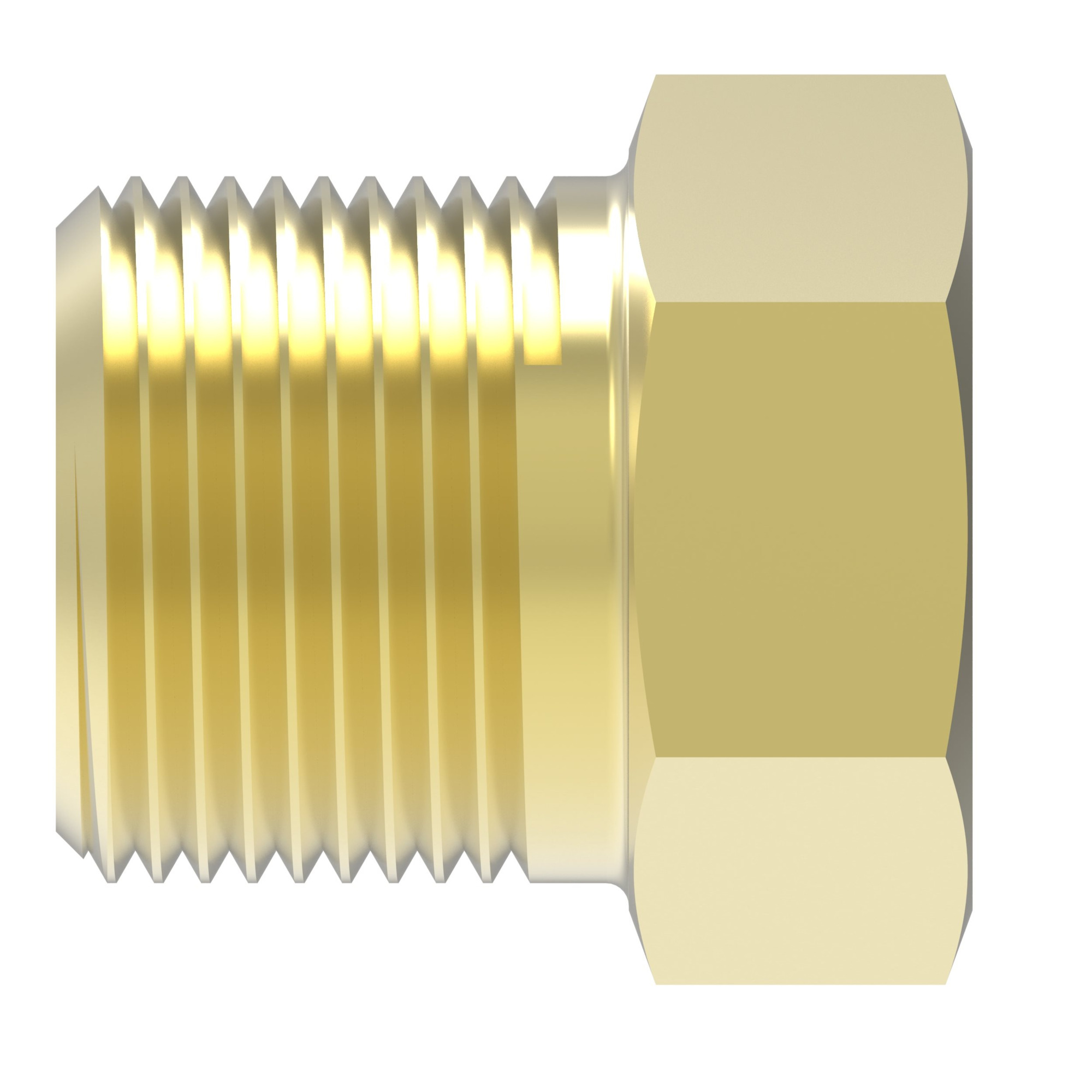 ADAPTER BRASS PIPE PLUG — photo 2 of 3