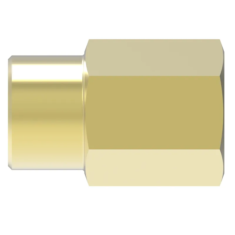 Adapter Brass NPTF/NPSM STR 1/2 FP X 3/8 — photo 3 of 3