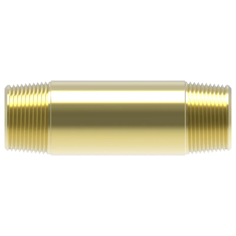 Adapter Brass Str Long NippleMP x MP — photo 3 of 3