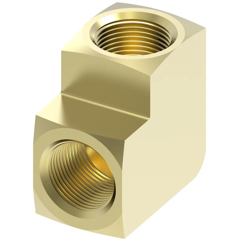 Adapter Brass NPTF/NPSM 90D -2FP x -2FP — photo 1 of 3
