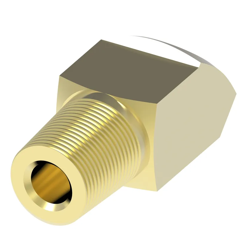 Adapter Brass 45deg -3 F Invertedx -2MP — photo 1 of 3