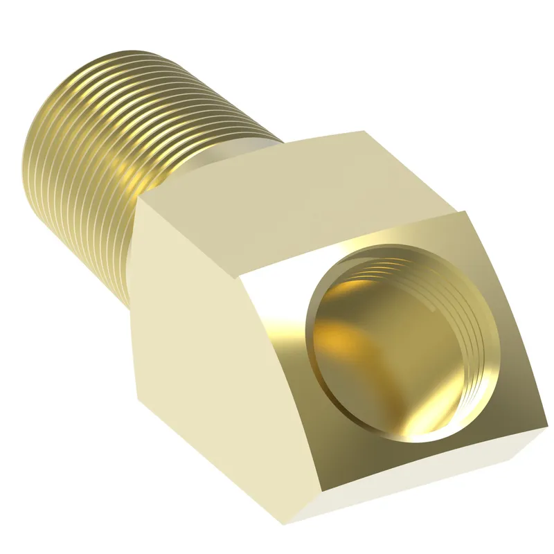 Adpt Brass 45 Deg -5 inverted x -4MP — photo 2 of 3