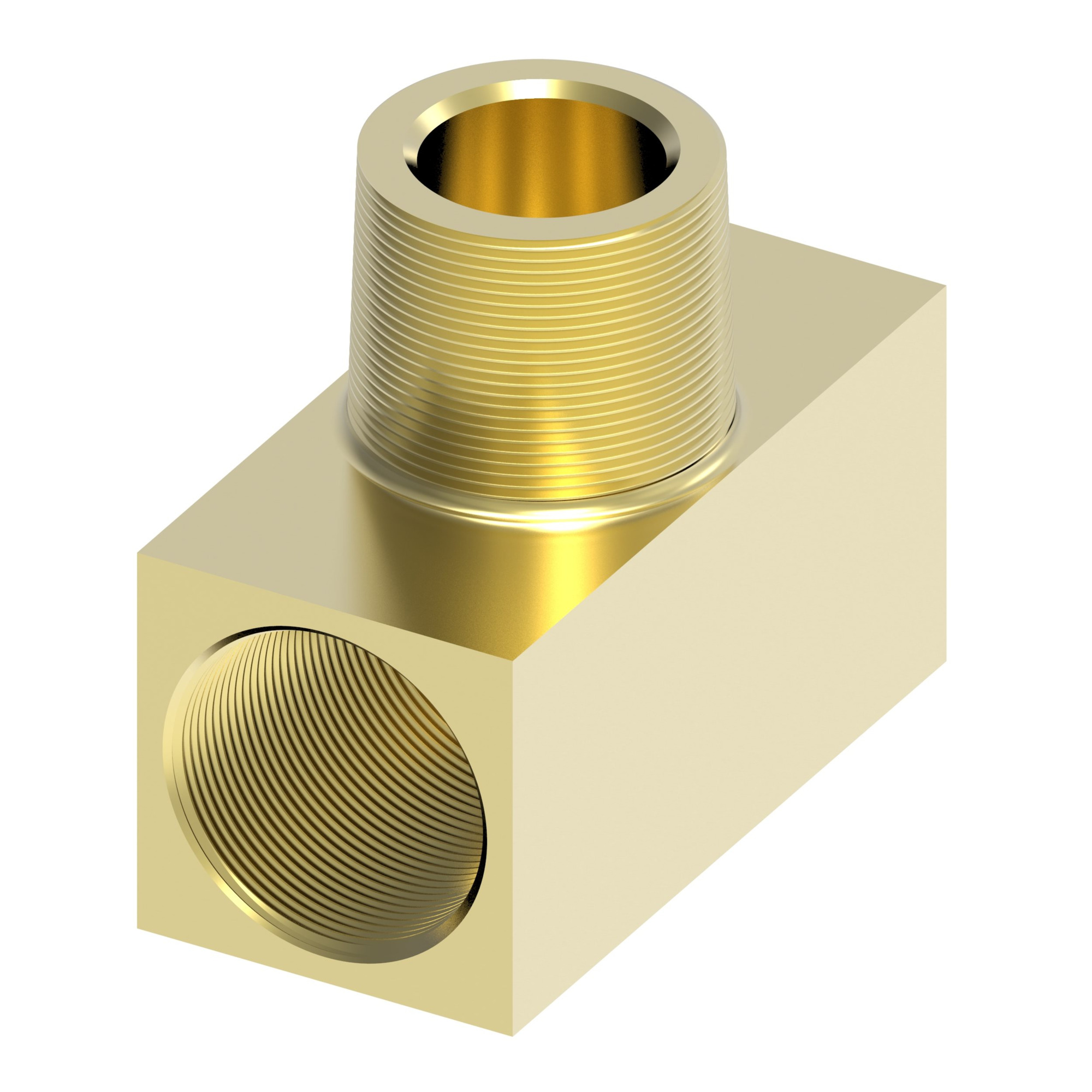 Danfoss 3600X4 – Adapter Brass Tee -4FP x -4FP x-4MP