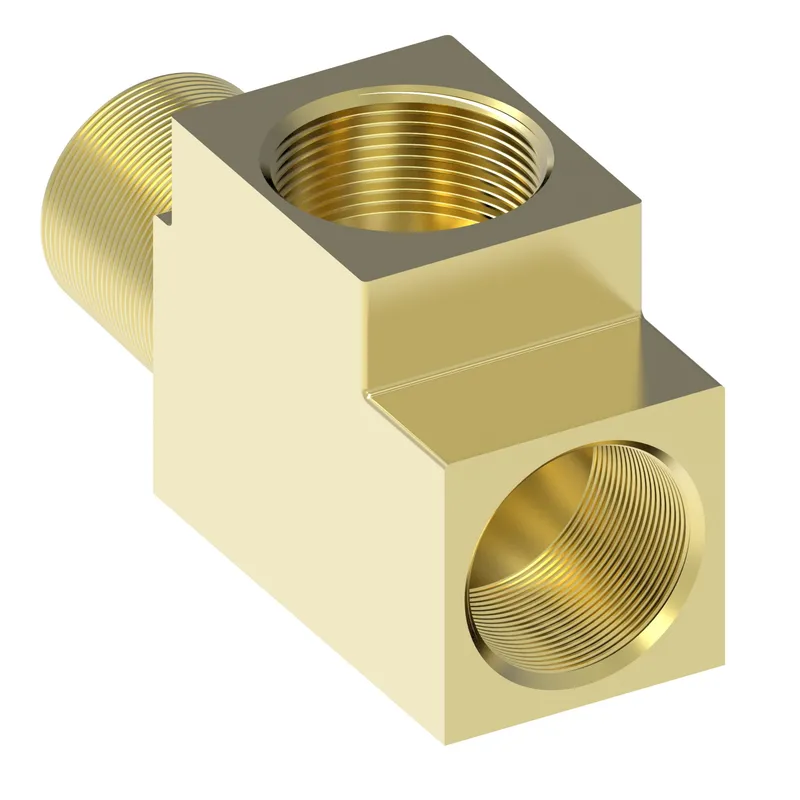 Adapter Brass Pipe TEE — photo 3 of 3