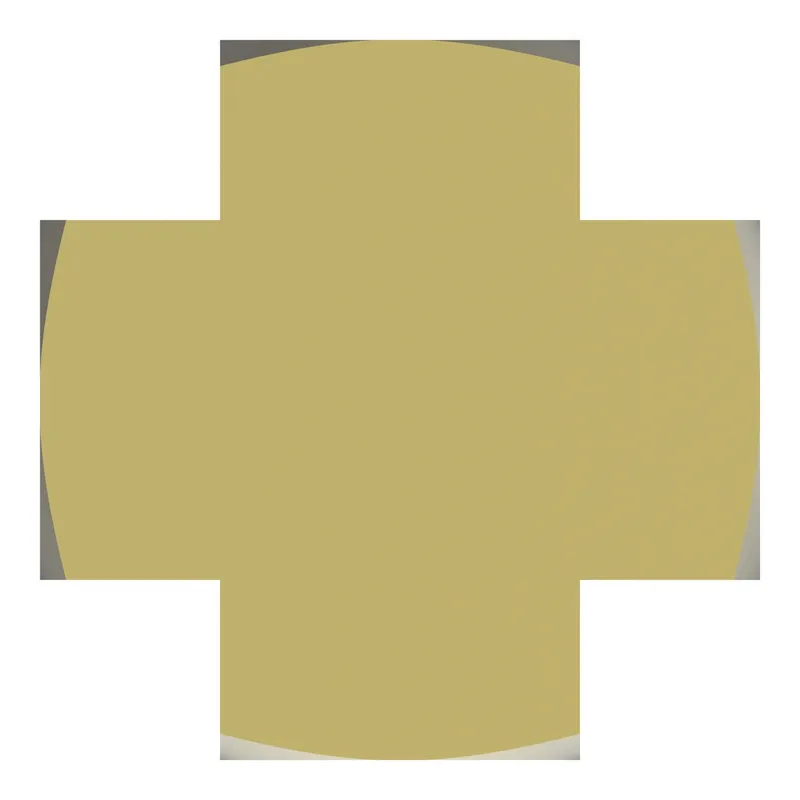 ADPT Brass Pipe Cross 3/8 FP (4)ENDS — photo 3 of 3