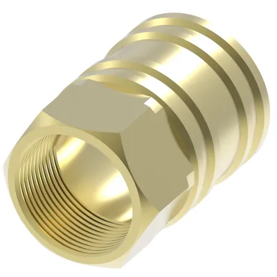 Cplng, ST SERIES FEMALE, BRASS