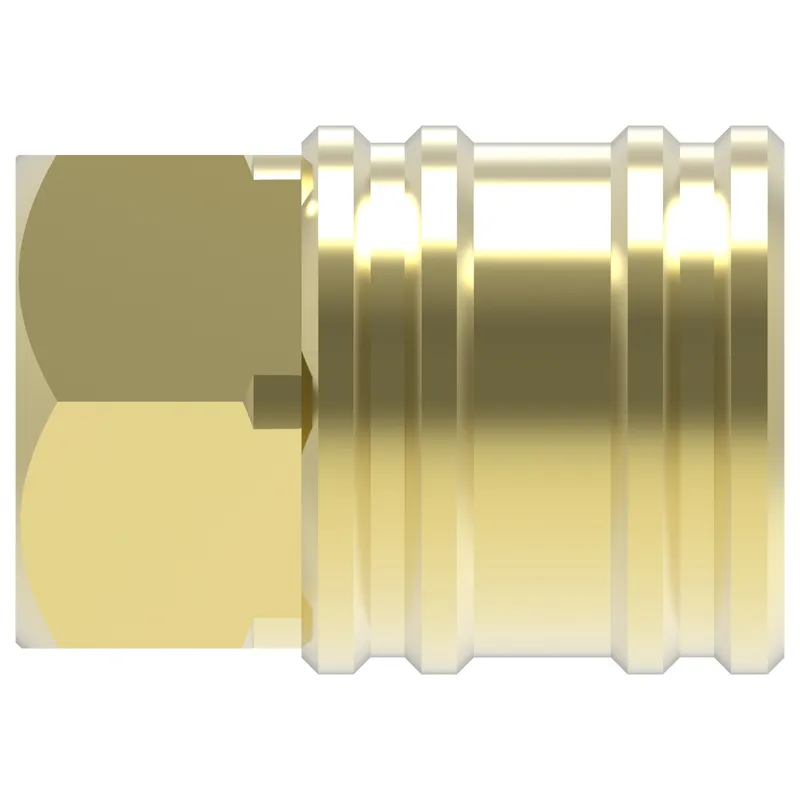 Cplng, ST SERIES FEMALE, BRASS — photo 2 of 3