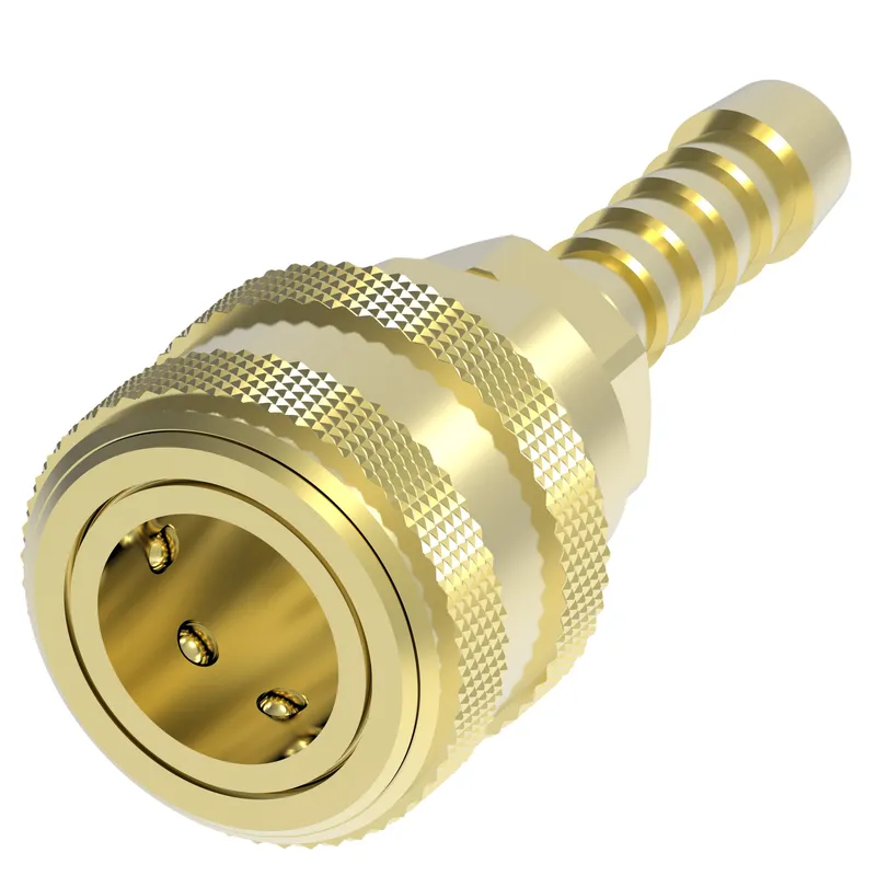 Cplng, 3000 SERIES FEMALE, BRASS — photo 1 of 3