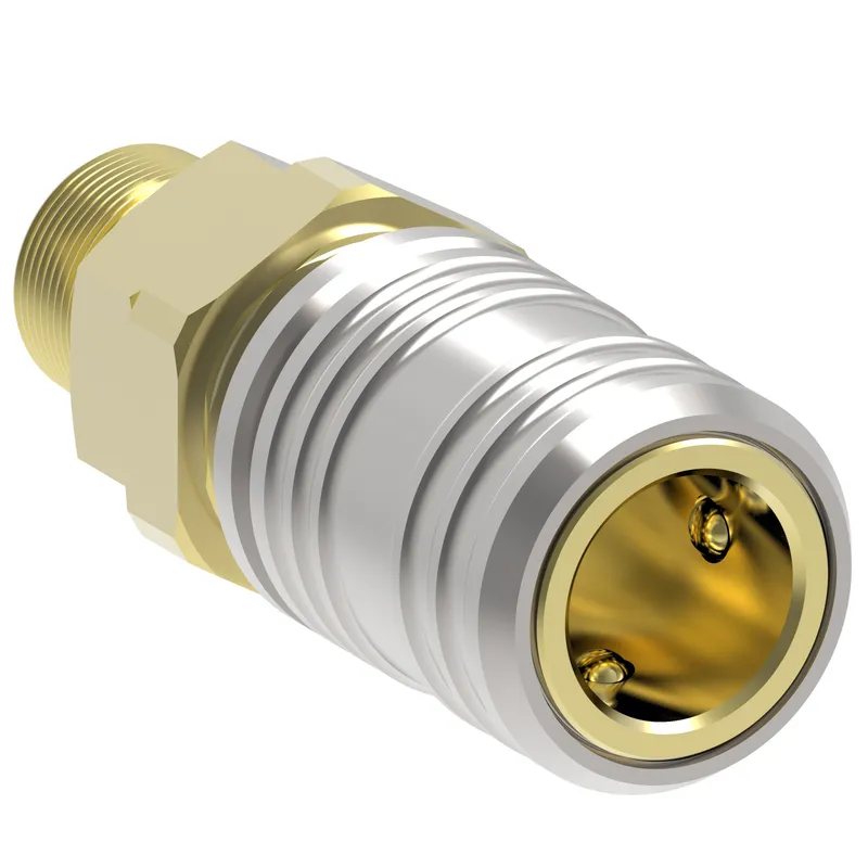 Cplng, 400 SERIES Socket,Brass — photo 2 of 3
