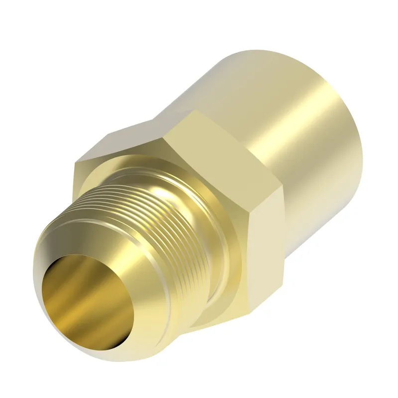 Adapter Brass SAE45 Str -3T x 1/8 FP — photo 1 of 3
