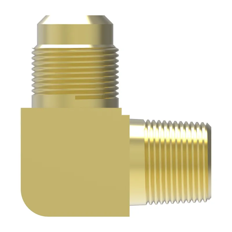 Adapter SAE45Flare Brass 90D -2T x -2MP — photo 2 of 3