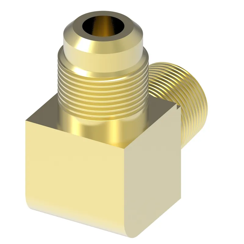 ADPT BRASS 90Deg Elbow 3/8T x1/8 MP — photo 1 of 3