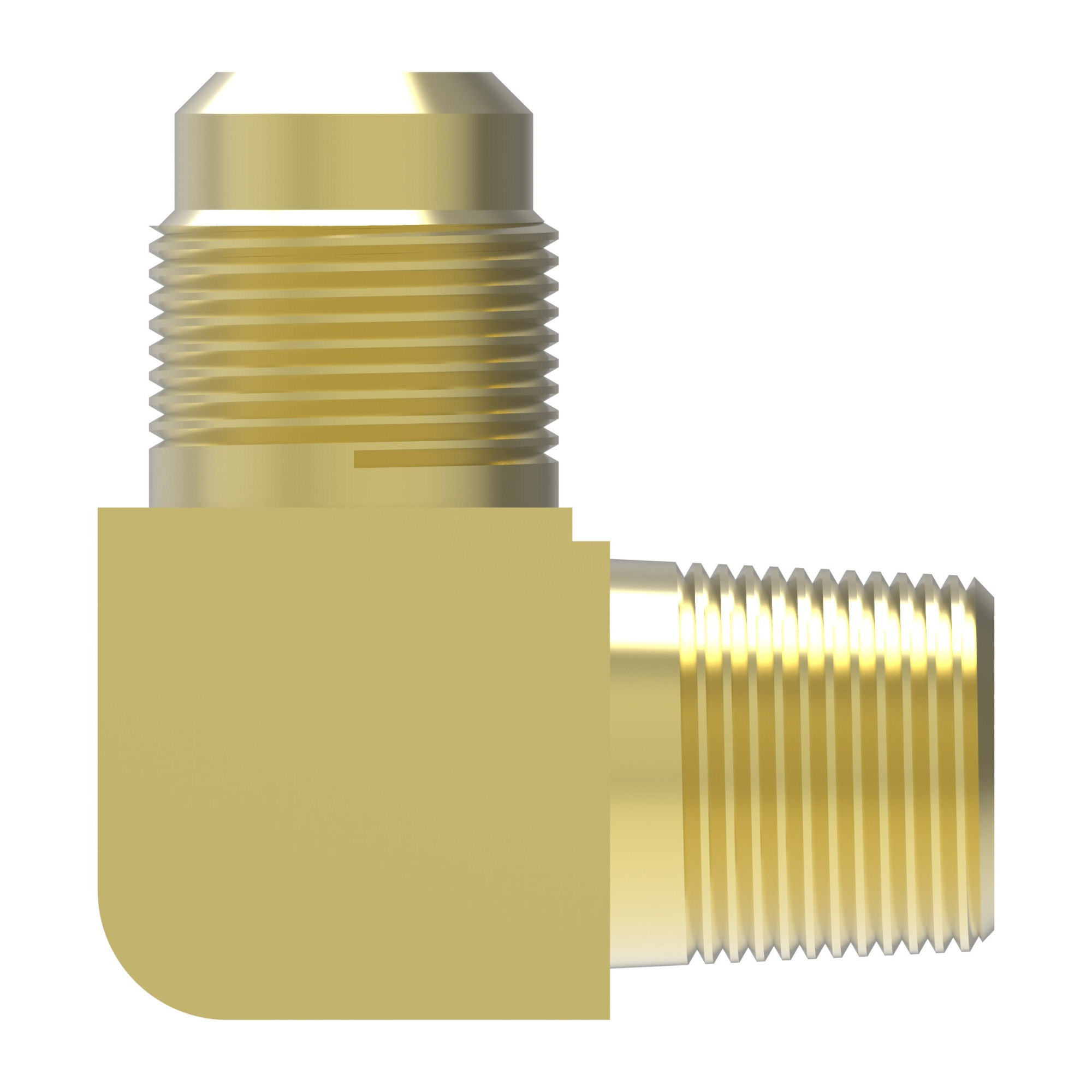 Adapter Brass 90D -6M SAE45 x -6 MP — photo 2 of 3