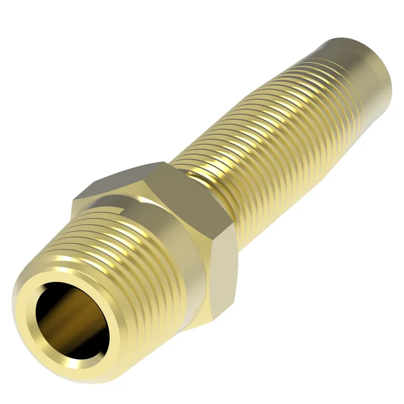 Nipple (reus) Brass 3/8 MP — photo 1 of 3