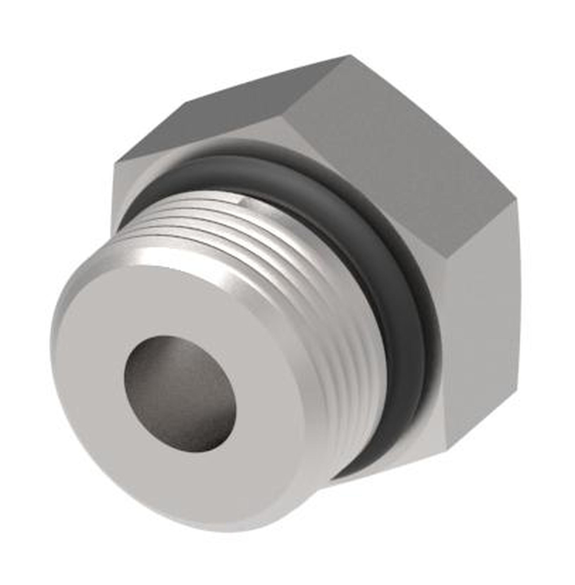 Adapter-PLUG,4O,-10,316L,FKM,PA