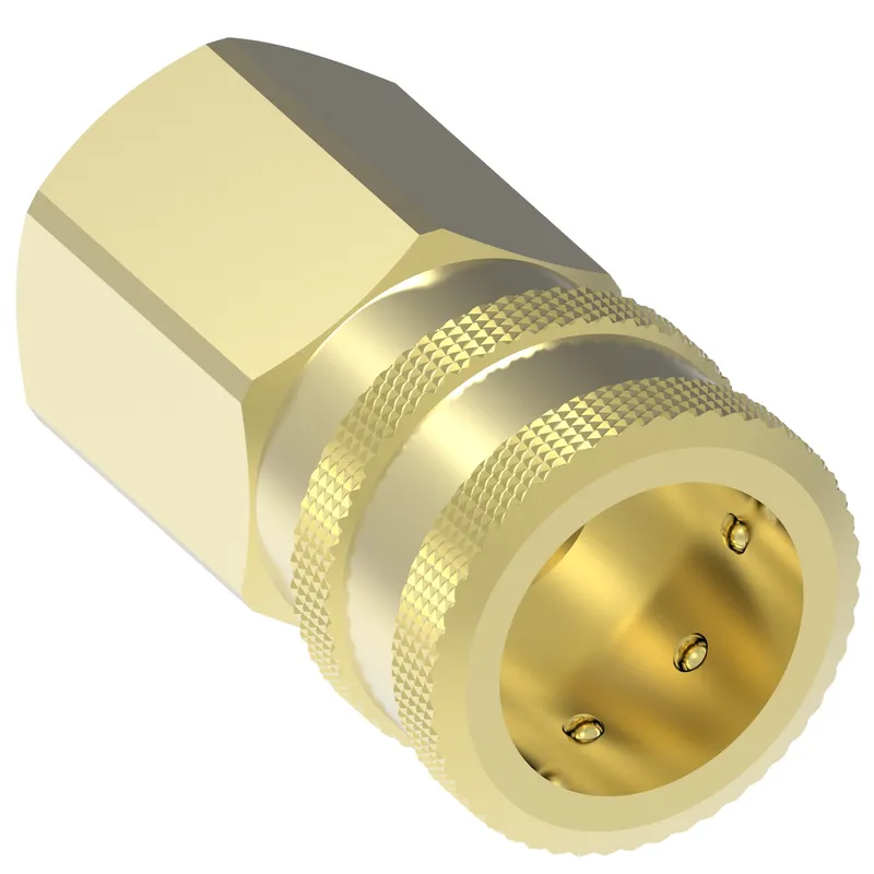 Cplng, ST SERIES FEMALE, BRASS — photo 3 of 3