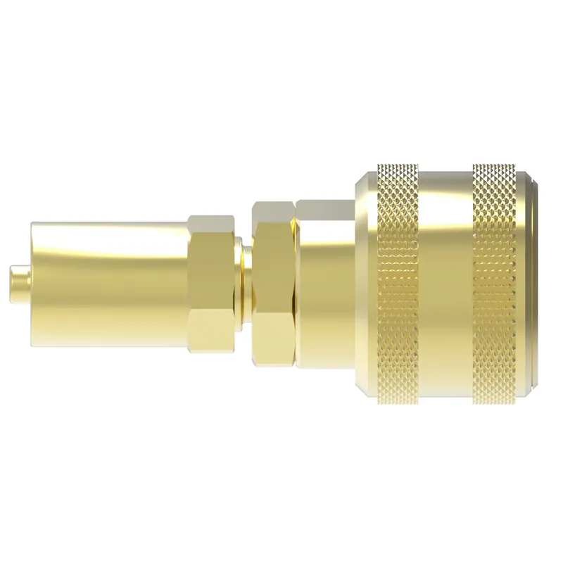 Cplng, ST SERIES FEMALE, BRASS — photo 2 of 3