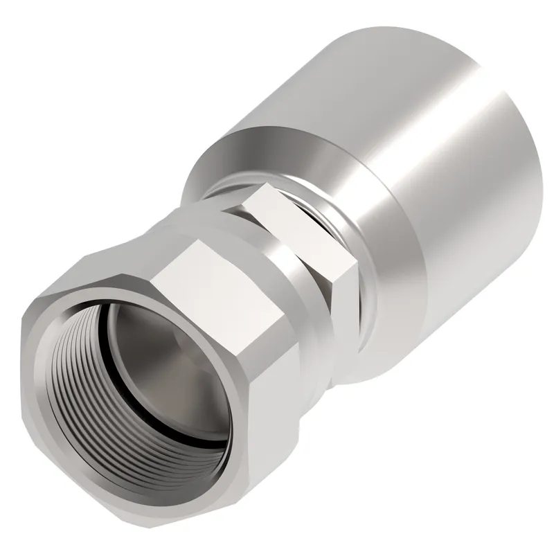 HOSE FTG, 4T/10, JIC-F/12, CS, STR — photo 1 of 4